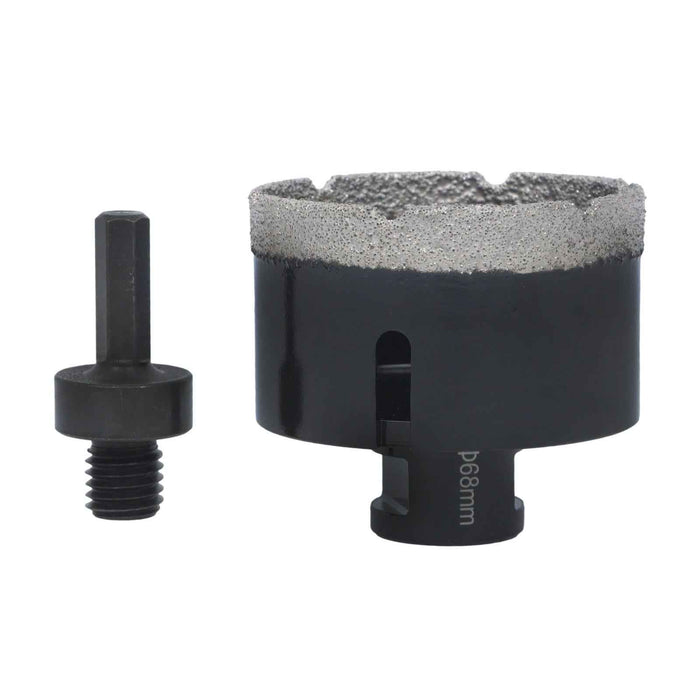 DURAFORCE 9Pack Diamond Drilling Bit Set for Ceramic Granite Tile Hole Saw Cutter Tool US