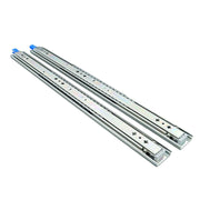 DURAFORCE 1 Pair Locking Drawer Slides 24 Inch Lock & Full Extension 250 lbs Load Capacity