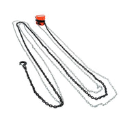 DURAFORCE Chain Hoist 1 Ton Capacity 20 Feet Manual Hand Lift G80 Steel Chain Block Hoist