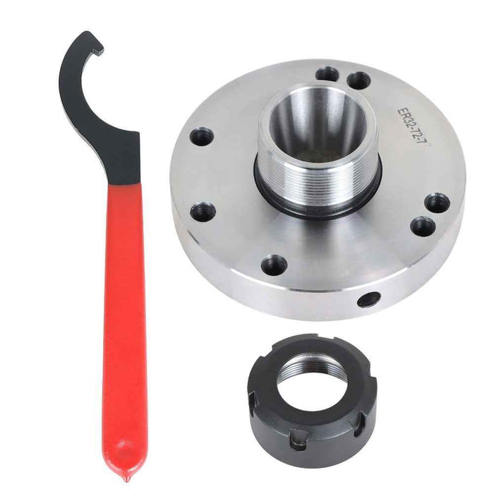 DURAFORCE Collet Chuck 100MM ER-32 Diameter For Milling Tool Compact Lathe Tight Tolerance