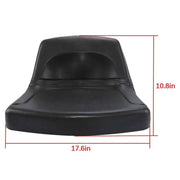 DURAFORCE For John Deere Black High Back Lawn Mower Garden Tractor Seat