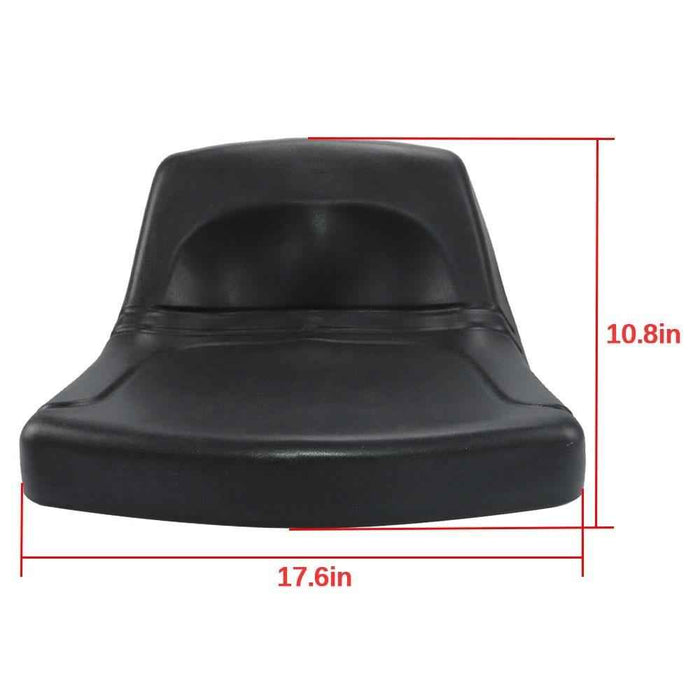 DURAFORCE For John Deere Black High Back Lawn Mower Garden Tractor Seat