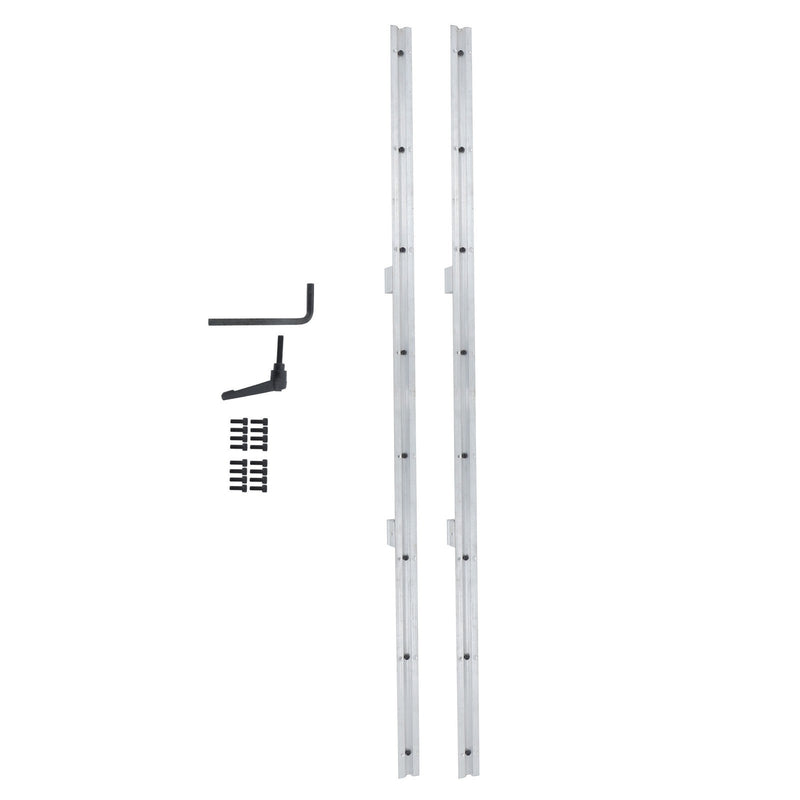 DURAFORCE New W/ 4× SBR20UU Square Type Bearings Block 2× SBR20-1500mm Linear Shaft Rail
