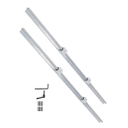 DURAFORCE New W/ 4× SBR20UU Square Type Bearings Block 2× SBR20-1500mm Linear Shaft Rail