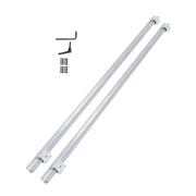 DURAFORCE New W/ 4× SBR20UU Square Type Bearings Block 2× SBR20-1500mm Linear Shaft Rail