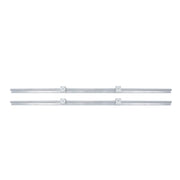 DURAFORCE New W/ 4× SBR20UU Square Type Bearings Block 2× SBR20-1500mm Linear Shaft Rail