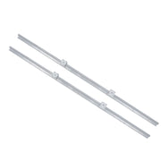DURAFORCE New W/ 4× SBR20UU Square Type Bearings Block 2× SBR20-1500mm Linear Shaft Rail