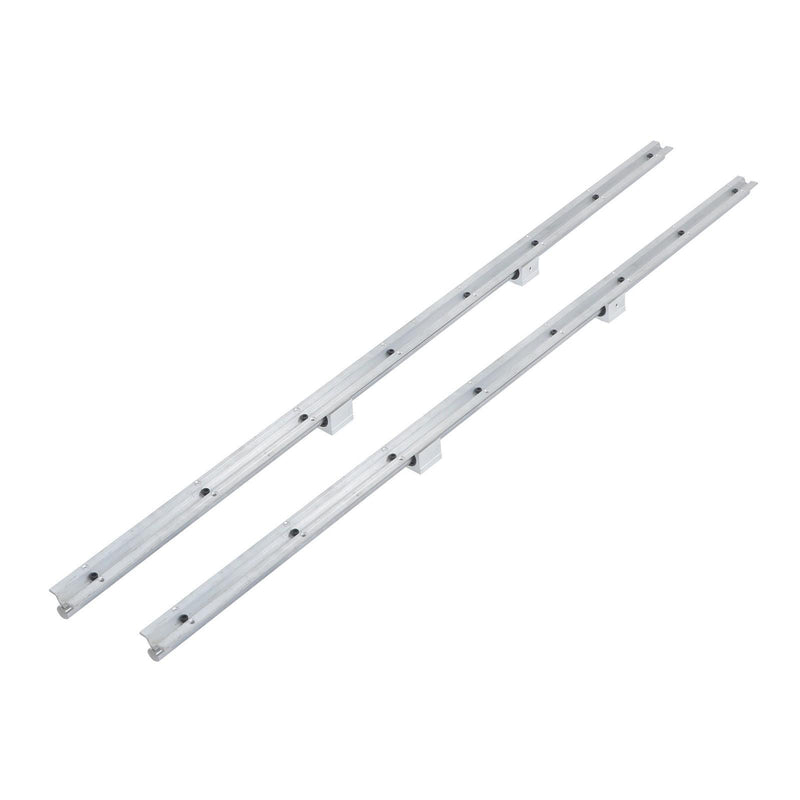 DURAFORCE New W/ 4× SBR20UU Square Type Bearings Block 2× SBR20-1500mm Linear Shaft Rail