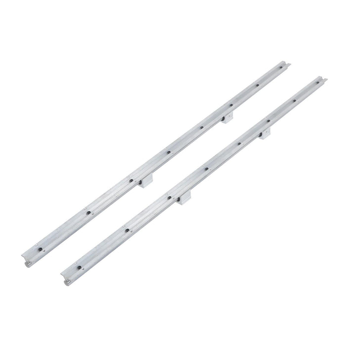 DURAFORCE New W/ 4× SBR20UU Square Type Bearings Block 2× SBR20-1500mm Linear Shaft Rail