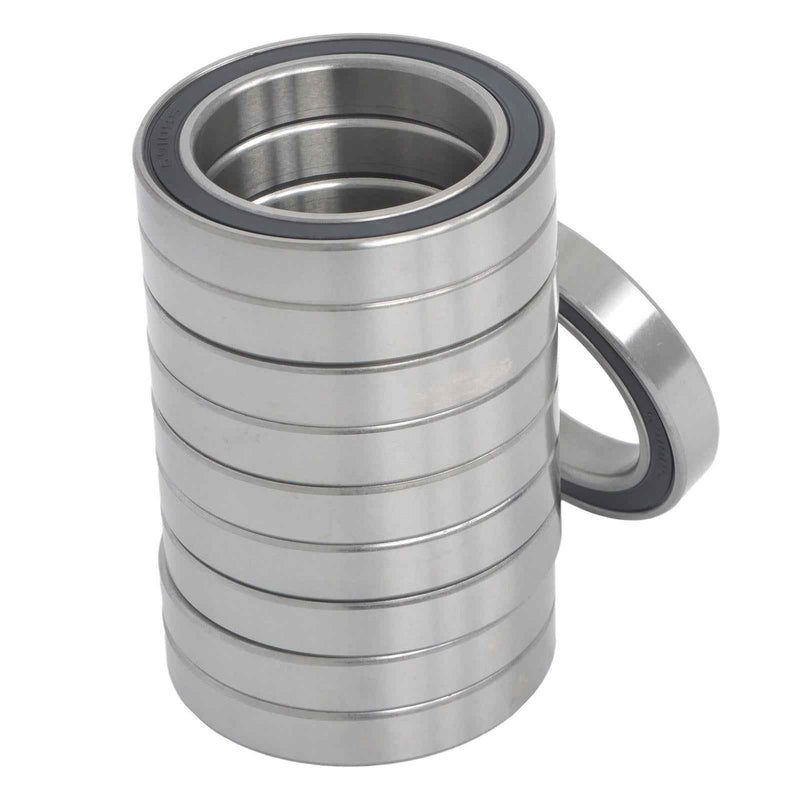 DURAFORCE 6910-2RS 10Pcs Deep Groove Ball Bearing 50mm Inner 72mm Dia 12mm Bore Sealed