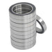 DURAFORCE 6910-2RS 10Pcs Deep Groove Ball Bearing 50mm Inner 72mm Dia 12mm Bore Sealed