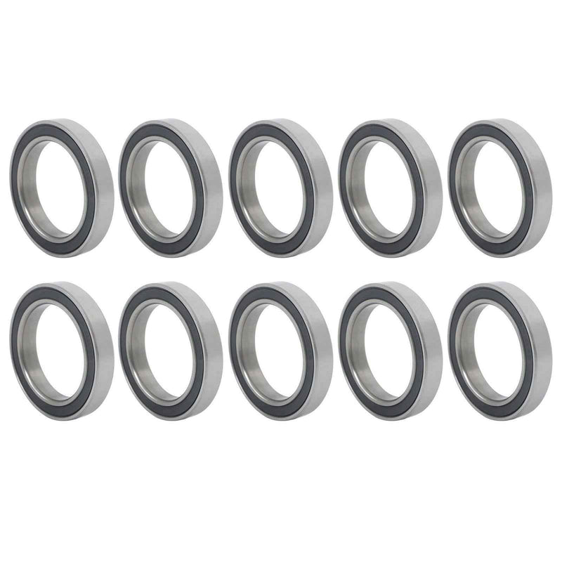 DURAFORCE 6910-2RS 10Pcs Deep Groove Ball Bearing 50mm Inner 72mm Dia 12mm Bore Sealed