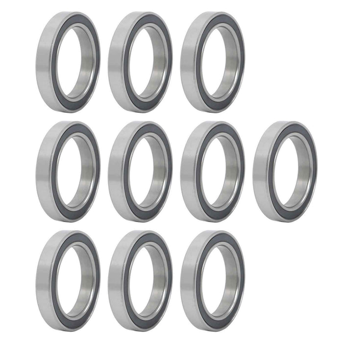 DURAFORCE 6910-2RS 10Pcs Deep Groove Ball Bearing 50mm Inner 72mm Dia 12mm Bore Sealed