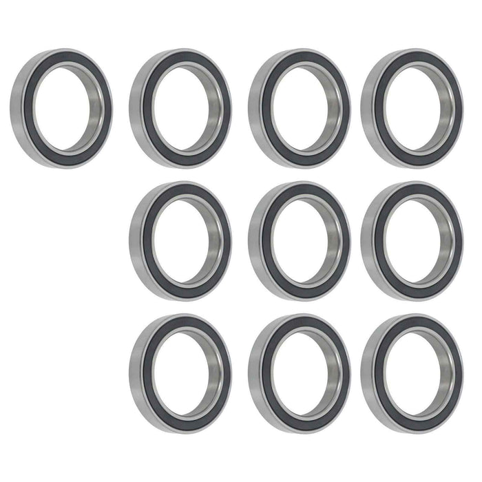 DURAFORCE 6910-2RS 10Pcs Deep Groove Ball Bearing 50mm Inner 72mm Dia 12mm Bore Sealed