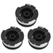 DURAFORCE 3Pcs String Trimmer Spools For BLACK+DECKER AF-100-3ZP GH900 W/0.065" Line