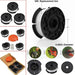 DURAFORCE 3Pcs String Trimmer Spools For BLACK+DECKER AF-100-3ZP GH900 W/0.065" Line