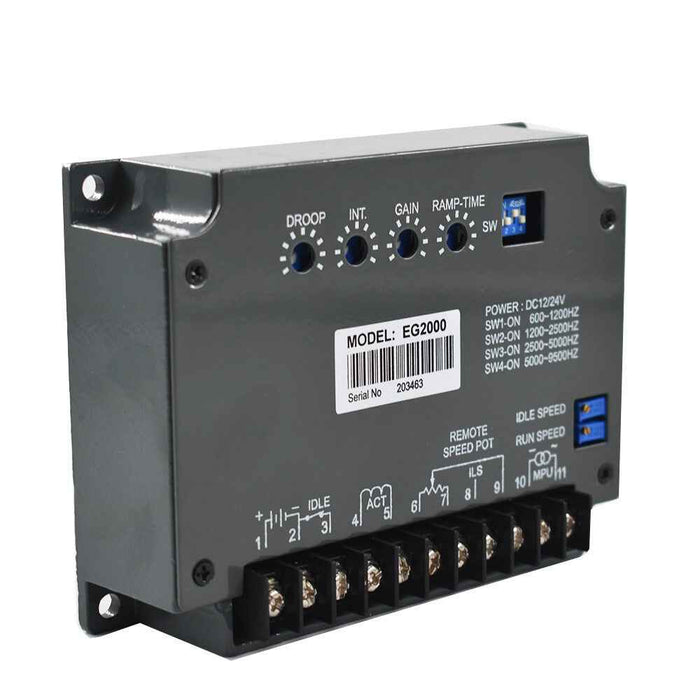 DURAFORCE Engine Speed Controller EG2000 Universal Electric Generator Governor new