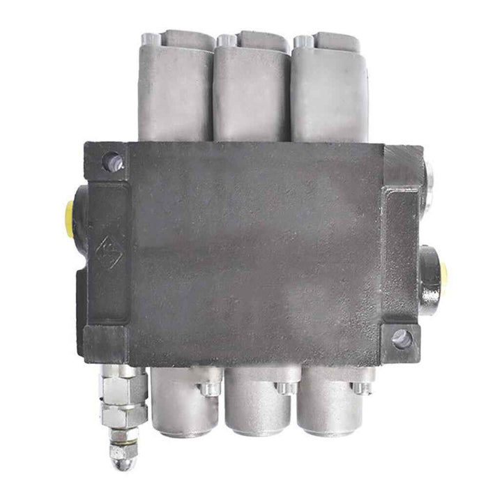 DURAFORCE Hydraulic Directional Control Valve Double 3 Spool 11GPM w/ Conversion Plug
