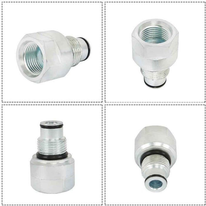 DURAFORCE Hydraulic Directional Control Valve Double 3 Spool 11GPM w/ Conversion Plug