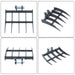 DURAFORCE Mini Excavator Attachment Rake Tool Hooks For Small Digger Attachment