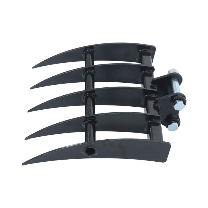 DURAFORCE Mini Excavator Attachment Rake Tool Hooks For Small Digger Attachment