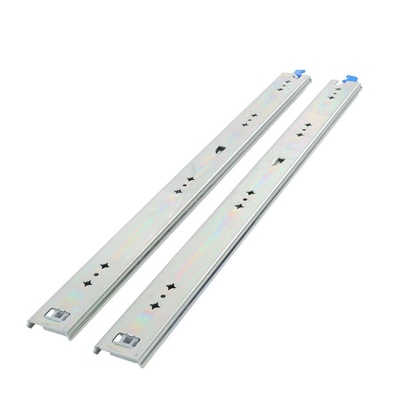 DURAFORCE 1 Pair Locking Drawer Slides 26 Inch Lock & Full Extension 250 lbs Load Capacity
