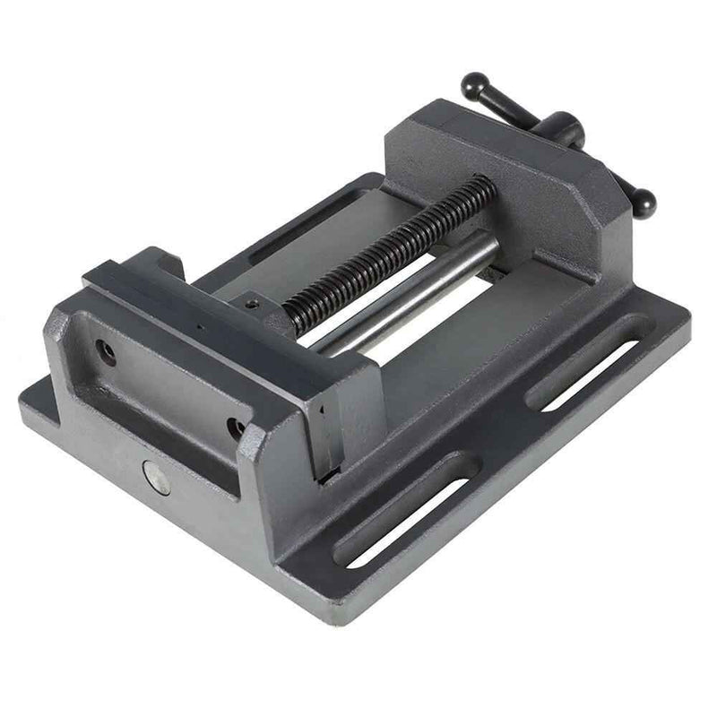 DURAFORCE Low Profile Drill Press Vise Precision 6 In For Drilling Tapping And Reaming