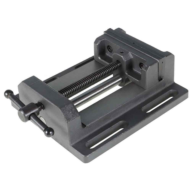 DURAFORCE Low Profile Drill Press Vise Precision 6 In For Drilling Tapping And Reaming
