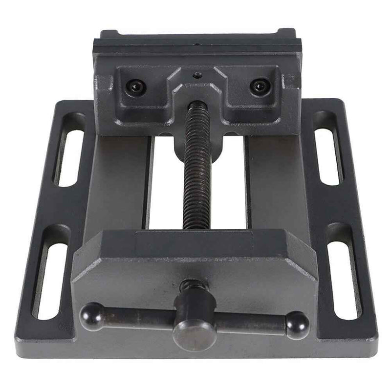 DURAFORCE Low Profile Drill Press Vise Precision 6 In For Drilling Tapping And Reaming