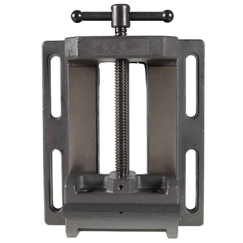 DURAFORCE Low Profile Drill Press Vise Precision 6 In For Drilling Tapping And Reaming