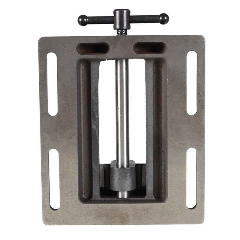DURAFORCE Low Profile Drill Press Vise Precision 6 In For Drilling Tapping And Reaming