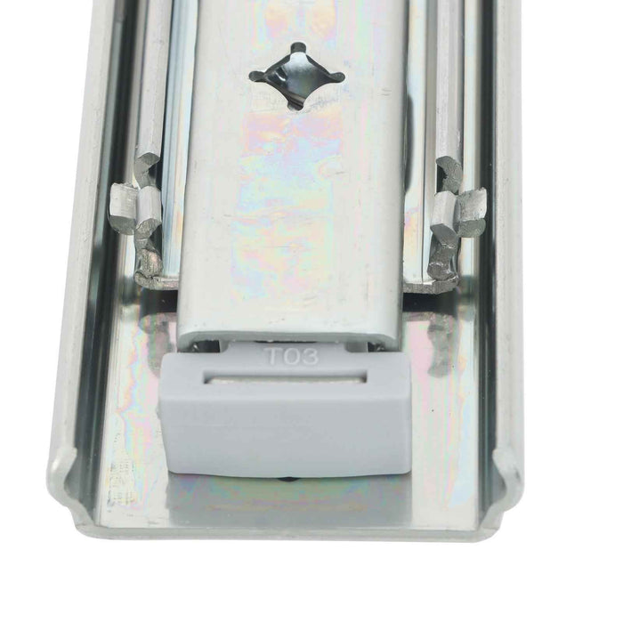 DURAFORCE 1 Pair Locking Drawer Slides 14 Inch Lock & Full Extension 250 lbs Load Capacity