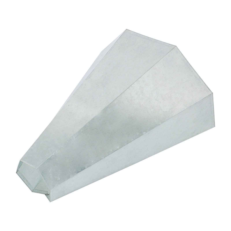 DURAFORCE 4 Pack 8 lbs Medium Size Chicken Cone Galvanized Steel Poultry Restraining Cone