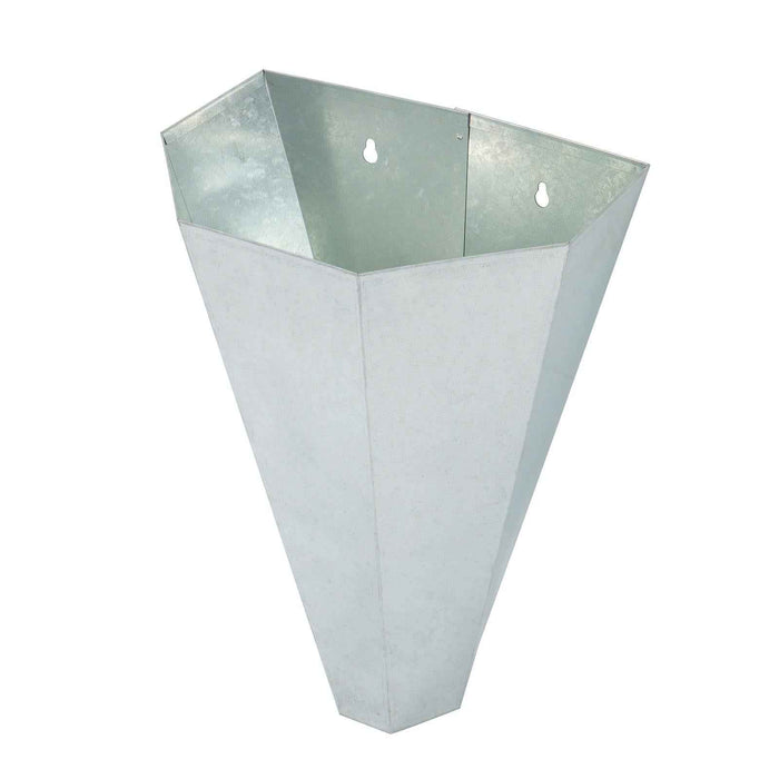 DURAFORCE 4 Pack 8 lbs Medium Size Chicken Cone Galvanized Steel Poultry Restraining Cone