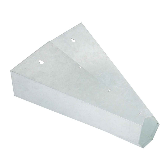 DURAFORCE 4 Pack 8 lbs Medium Size Chicken Cone Galvanized Steel Poultry Restraining Cone