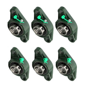 DURAFORCE New 6Pack UCFL205-16 Pillow Block Bearing 1" Bore 2 Bolt Self Alignment