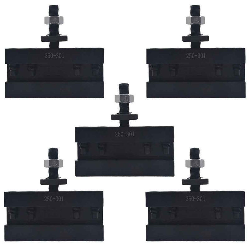 Quick Change Tool Post Turning & Facing Holder For Lathe 5pack CXA #1 250-301