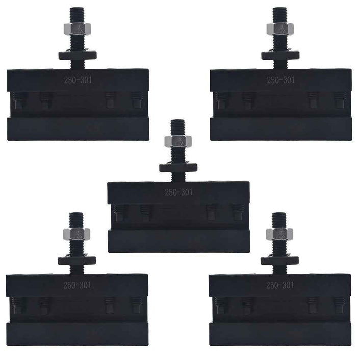 Quick Change Tool Post Turning & Facing Holder For Lathe 5pack CXA #1 250-301