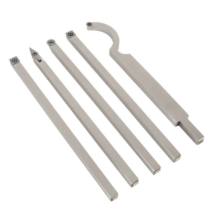 DURAFORCE 7pcs Carbide Lathe Tool Set 20 inch Full Size Woodturning Tools US