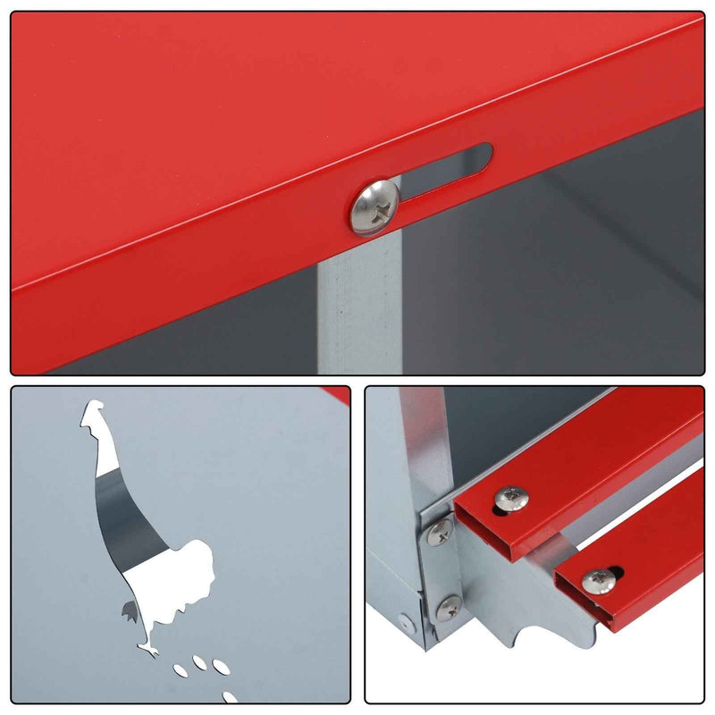 DURAFORCE Easy To Install Chicken Laying Boxes 6 Compartment Nesting Boxes For Chickens