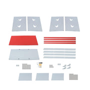 DURAFORCE Easy To Install Chicken Laying Boxes 6 Compartment Nesting Boxes For Chickens