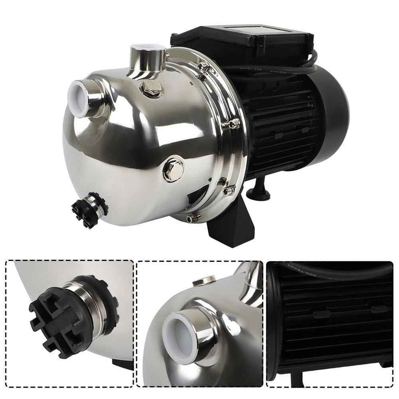 DURAFORCE 1.2HP 115V Shallow Well Jet Pump, Lawn Irrigation Pump for Home Farm Garden