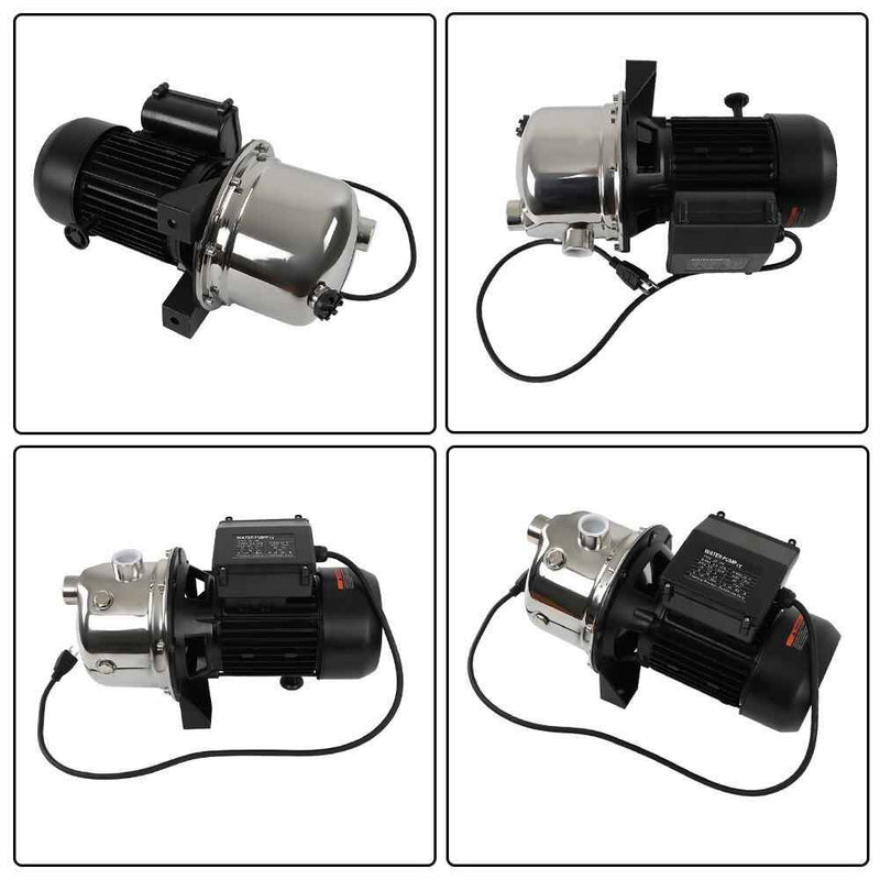 DURAFORCE 1.2HP 115V Shallow Well Jet Pump, Lawn Irrigation Pump for Home Farm Garden