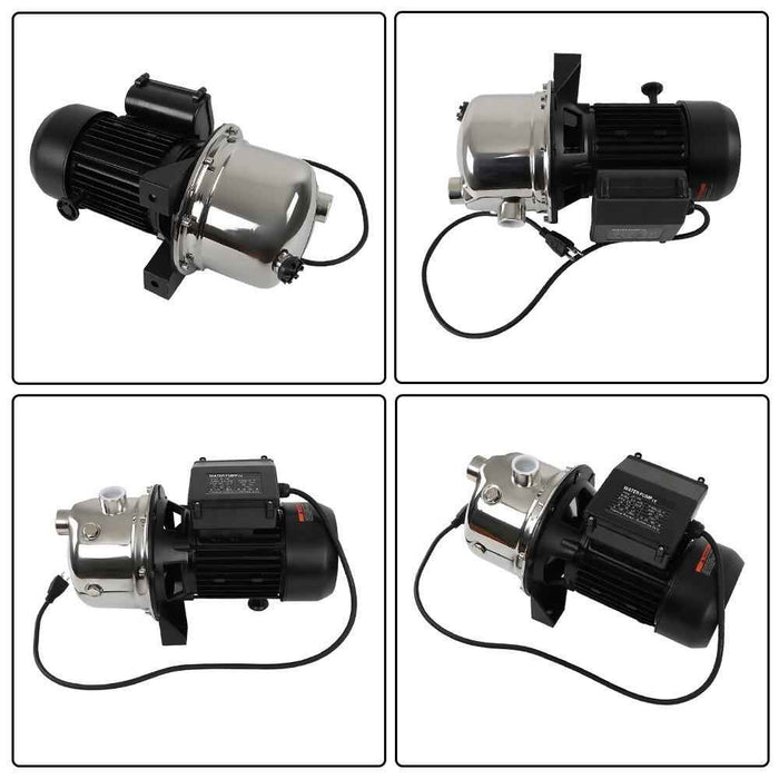 DURAFORCE 1.2HP 115V Shallow Well Jet Pump, Lawn Irrigation Pump for Home Farm Garden