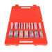 DURAFORCE 17 Pcs Precision 1/4 To 45 Degree Hardened Steel Angle Block Set Accuracy .0003"