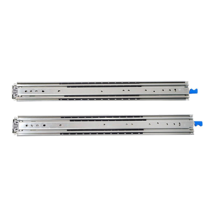 DURAFORCE 1 Pair Locking Drawer Slides 26 Inch Lock & Full Extension 500 lbs Load Capacity
