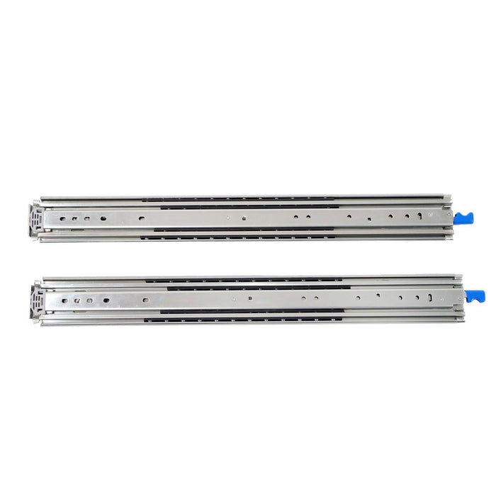 DURAFORCE 1 Pair Locking Drawer Slides 26 Inch Lock & Full Extension 500 lbs Load Capacity