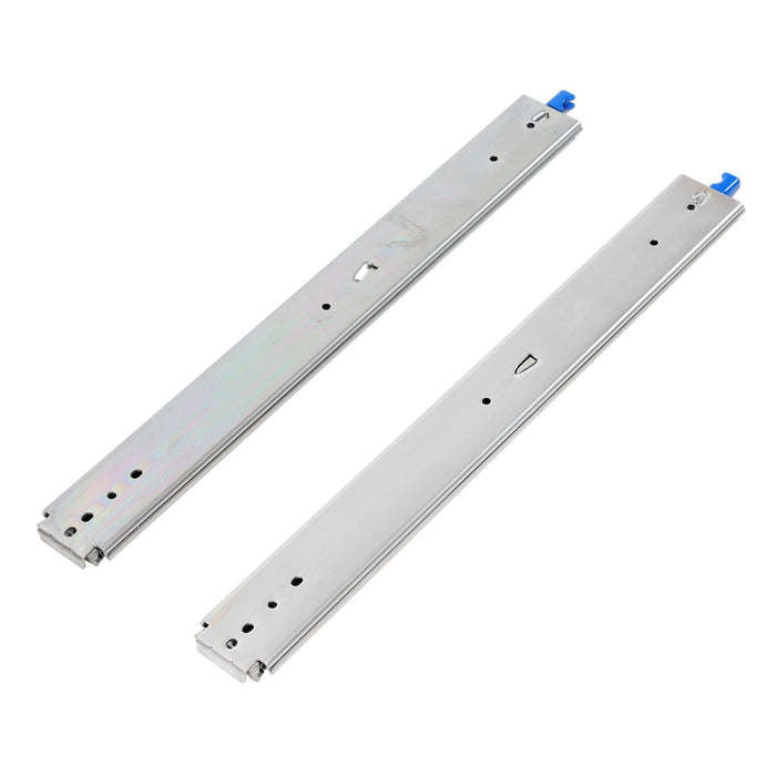 DURAFORCE 1 Pair Locking Drawer Slides 26 Inch Lock & Full Extension 500 lbs Load Capacity