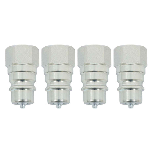 DURAFORCE 4Pcs Male Hydraulic Quick Coupler Plug AW32184 For John Deere 1023 1025