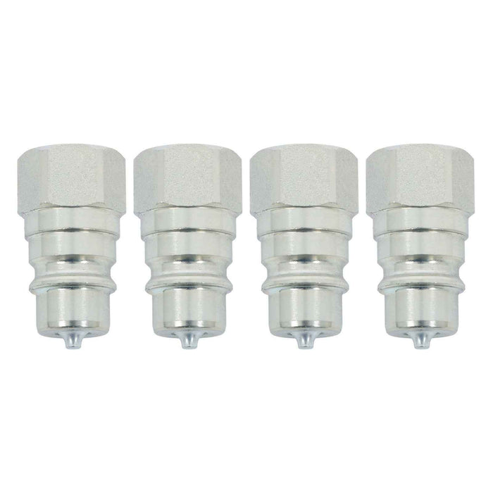 DURAFORCE 4Pcs Male Hydraulic Quick Coupler Plug AW32184 For John Deere 1023 1025